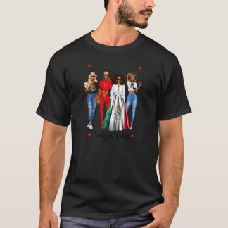 T-shirt Reine Mexicaine Afro Zodiaque Féminin Vibrations S