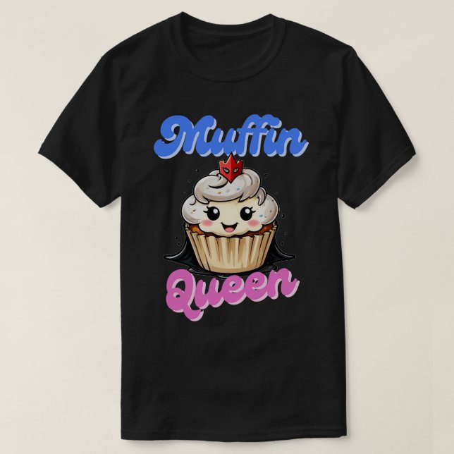 T-shirt reine muffin (Design devant)