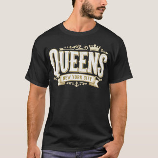 T-shirt Reine New York City Vintage Couronne Nyc Monument 