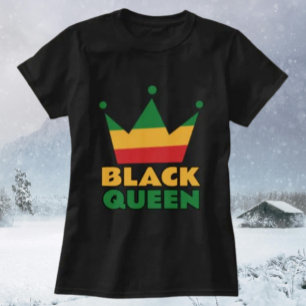 T-shirt Reine noire