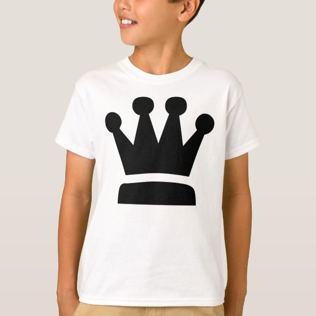 T-shirt Reine noire (Devant)