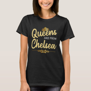 T-shirt Reines Sont De CHELSEA MA MASSACHUSETTS Racines