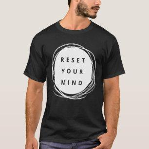 T-shirt Réinitialisez Votre Esprit Yoga Et Bien-être 1