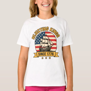 T-shirt Rejeter les rois depuis 1776 Vintage Patriotique U