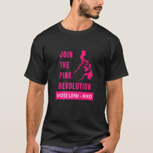 T-shirt Rejoignez La Révolution Rose Kakampink Leni Kiko S