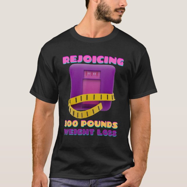 T-shirt Rejoindre 300 Livres Perte de poids (Devant)