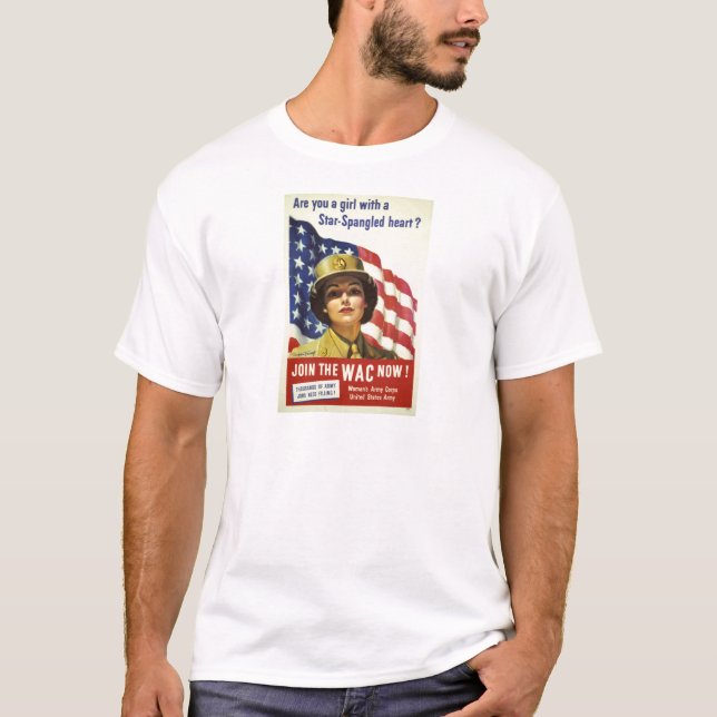T-SHIRT REJOINDRE LE WAC MAINTENANT ! (Devant)