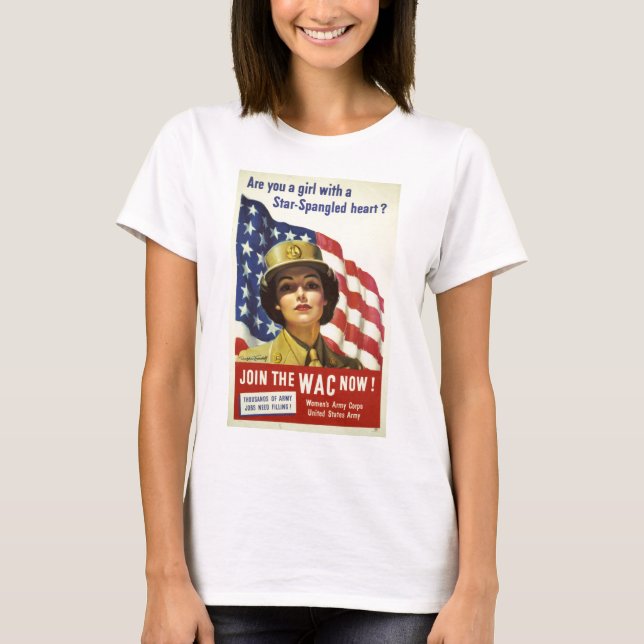 T-SHIRT REJOINDRE LE WAC MAINTENANT ! (Devant)