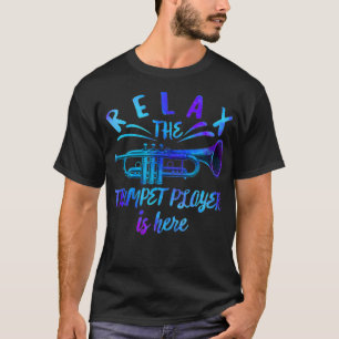 T-shirt Rela Le Joueur de trompette est ici Musicien Ensei