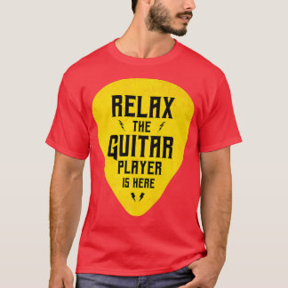 T-shirt Rela Le Lecteur De Guitare Est Ici Funny Premium