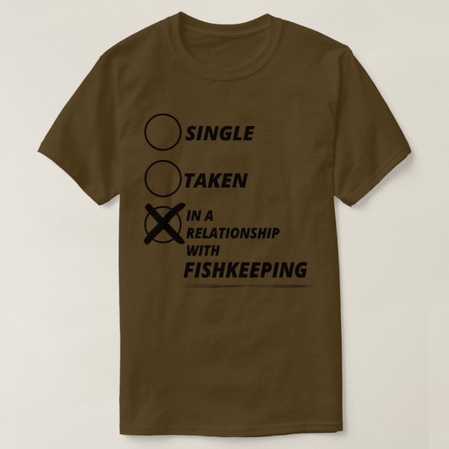 T-shirt relation prise unique FISHKEEPING (Design devant)