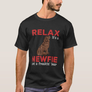 T-shirt Relax Cute newfoundland