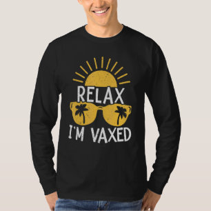 T-shirt Relax Im Vaxed Entièrement Vacciné Pro Vaccination