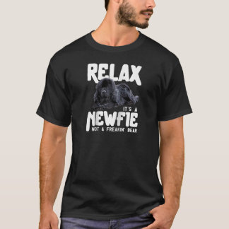 T-shirt Relax It s A Newfie Not A Freakin Bear Newfoundlan