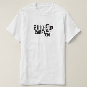 T-shirt Relevez-le et continuez ! - devise de motivation