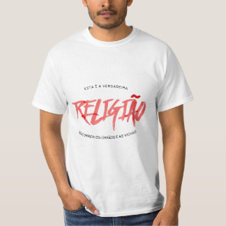 T-shirt Religião