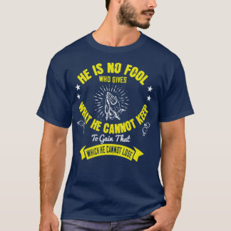 T-shirt Religion Dieu N'Est Pas Un Fool De Donner Ce Qu'Il