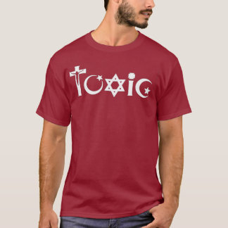 T-shirt Religion toxique La religion athée est l'athéisme