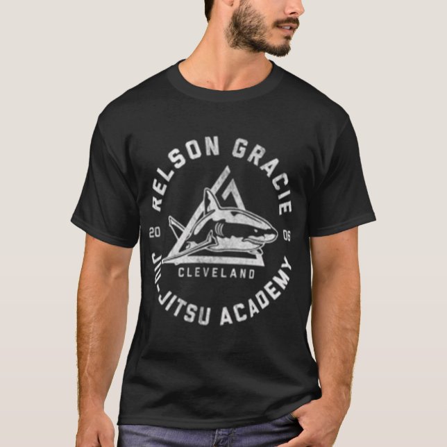 T-shirt Relson Gracie Cleveland Jiu-Jitsu (Devant)