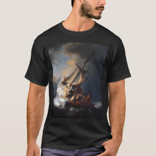 T-shirt Rembrandt La Tempête Sur La Mer De Galilée