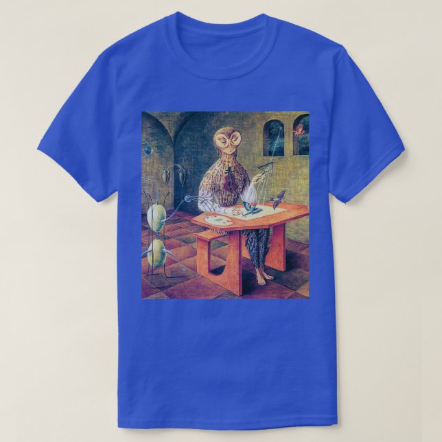 T-shirt Remedios Varo Création des oiseaux (Design devant)