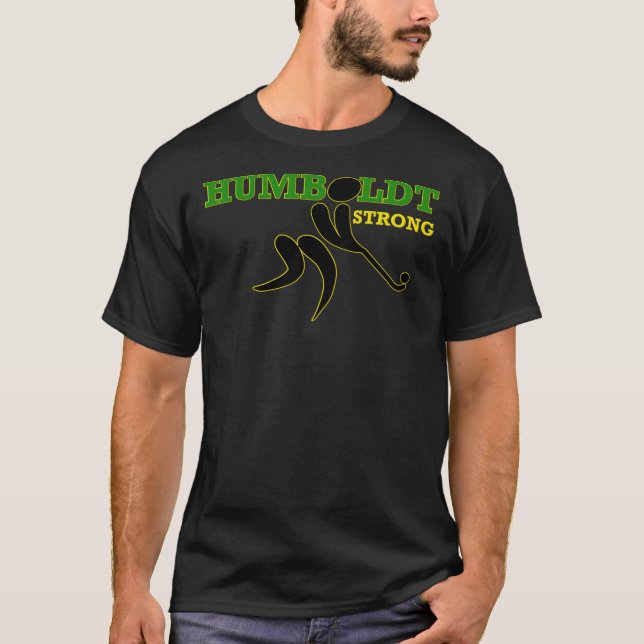T-shirt Remem de l'équipe de hockey Humboldt Strong Humbol (Devant)