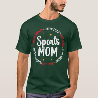 T-shirt Remerciement Maman de Sport Maman Sportive Maman d