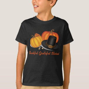 T-shirt Remerciements à la bienheureuse Halloween Thanksgi