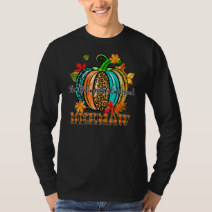 T-shirt Remerciements au Citrouille Meemaw Meemaw Thanksgi