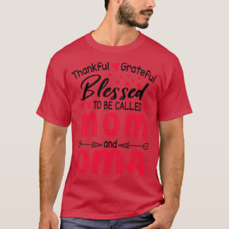 T-shirt Remerciements Heureux Béni D'Être Appelé Maman Et 