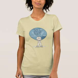 T-shirt Remerciements pour la force