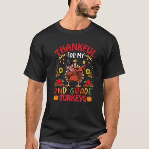 T-shirt Remerciements Pour Mon Enseignant Thanksgi Turkeys