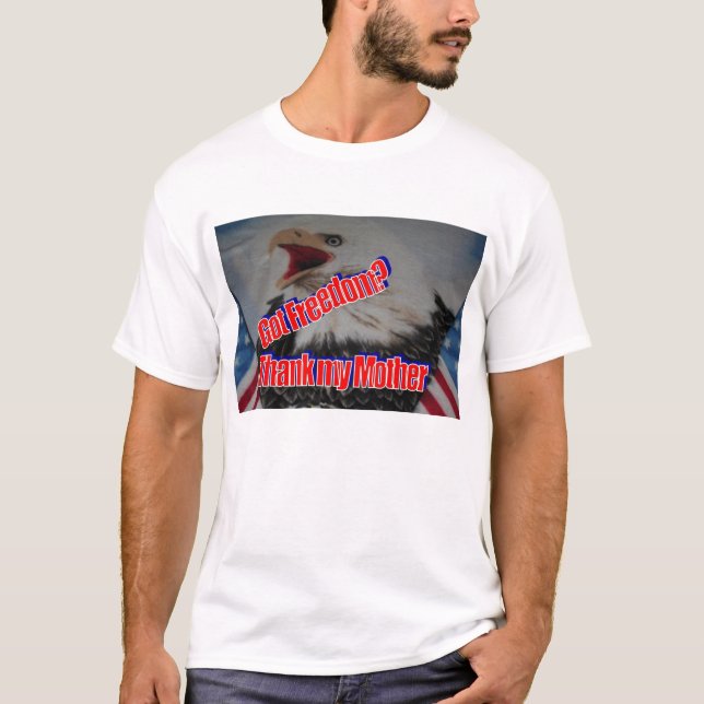 T-shirt Remerciez ma mère (Devant)