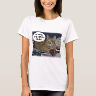 T-shirt Remettez le cataire et personne obtient le mal