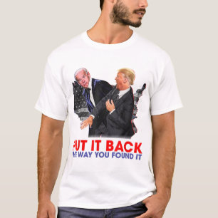 T-shirt Remettez-le comme vous l'avez trouvé drôle Trump S