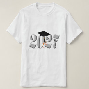 T-shirt Remise des diplômes de la promotion 2027 de Silver
