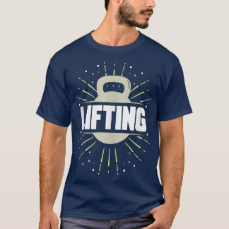 T-shirt Remonter l'entraînement d'entraînement de poids 