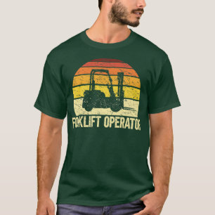 T-shirt Remorque à chariot élévateur Certifié Conducteur A