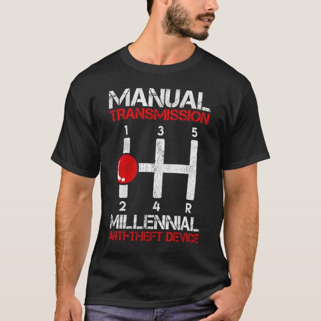 T-shirt Remorque de la voiture de protection contre le vol (Devant)
