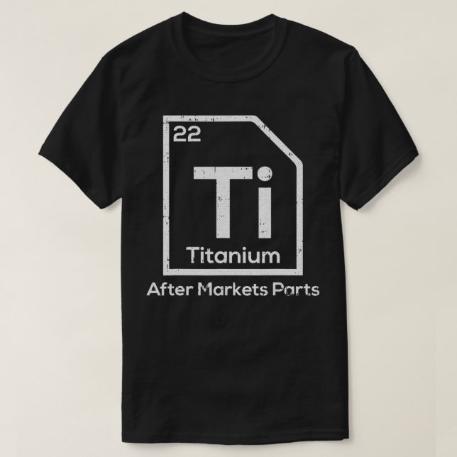 T-shirt Remplacement de la hanche de titianium Chirurgie c (Design devant)