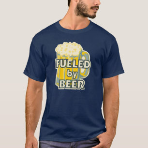 T-shirt Rempli de combustible par la bière