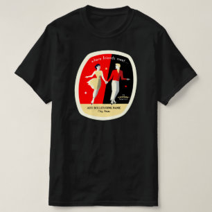 T-shirt Remplissez le nom et la ville, état de votre roule