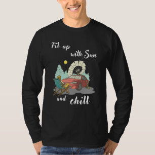 T-shirt Remplissez-Vous De Soleil Et De Refroidissement. A