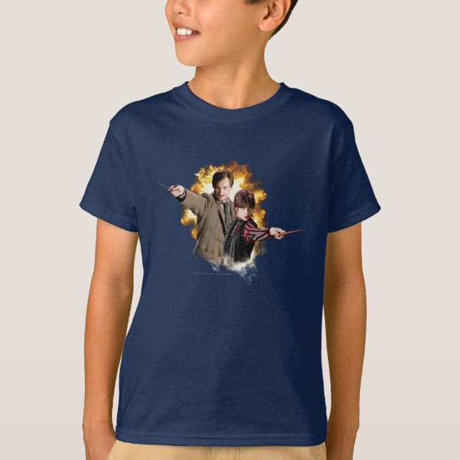 T-shirt Remus Lupin et Nymphadora Tonks-Lupin (Devant)