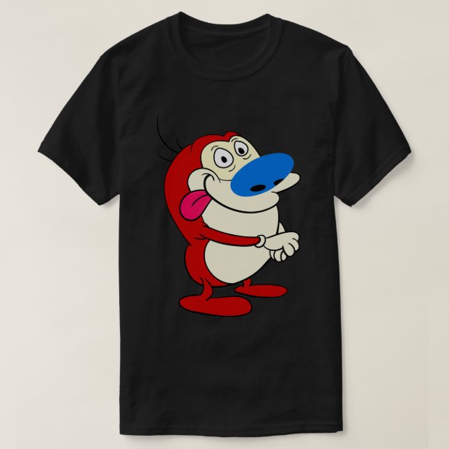 T-shirt Ren amp Stimpy Stimpson Stimpy J (Design devant)