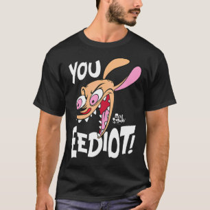 T-shirt Ren Et Stimpy Vous Eediot
