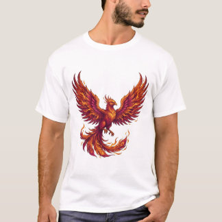 T-shirt Renaissance en flammes