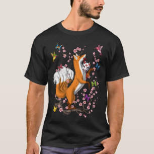 T-shirt Renard à neuf queues Kitsune