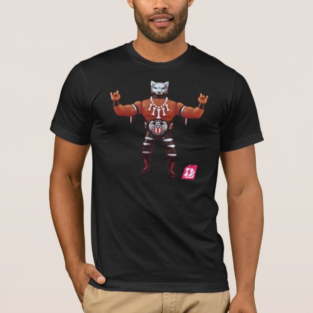 T-shirt Renard argenté (Devant)