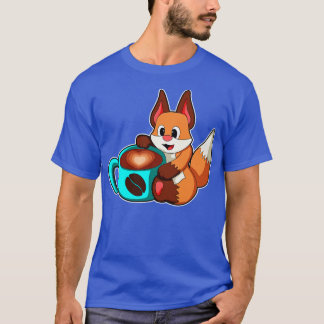 T-shirt Renard avec Coupe de café 2